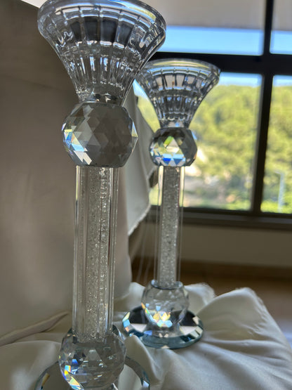 פמוטי קריסטל מהודרים גבוהים