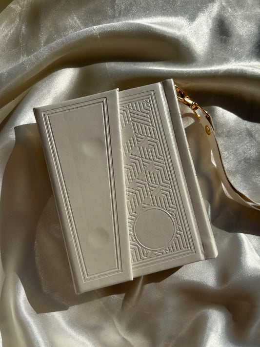 סידור כיס מגנט -צבע פנינה