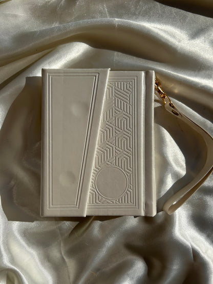 סידור כיס מגנט -צבע פנינה