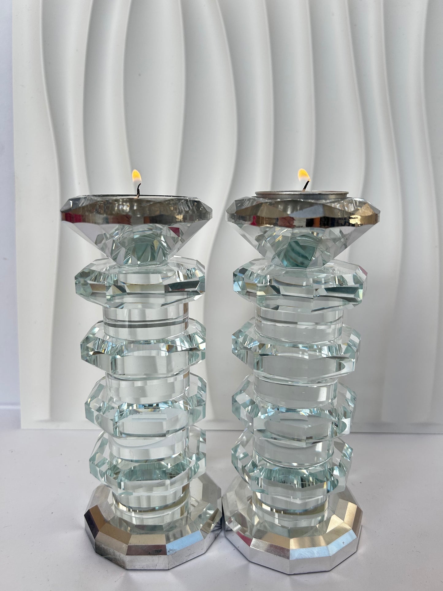 פמוטי קריסטל מהודרים