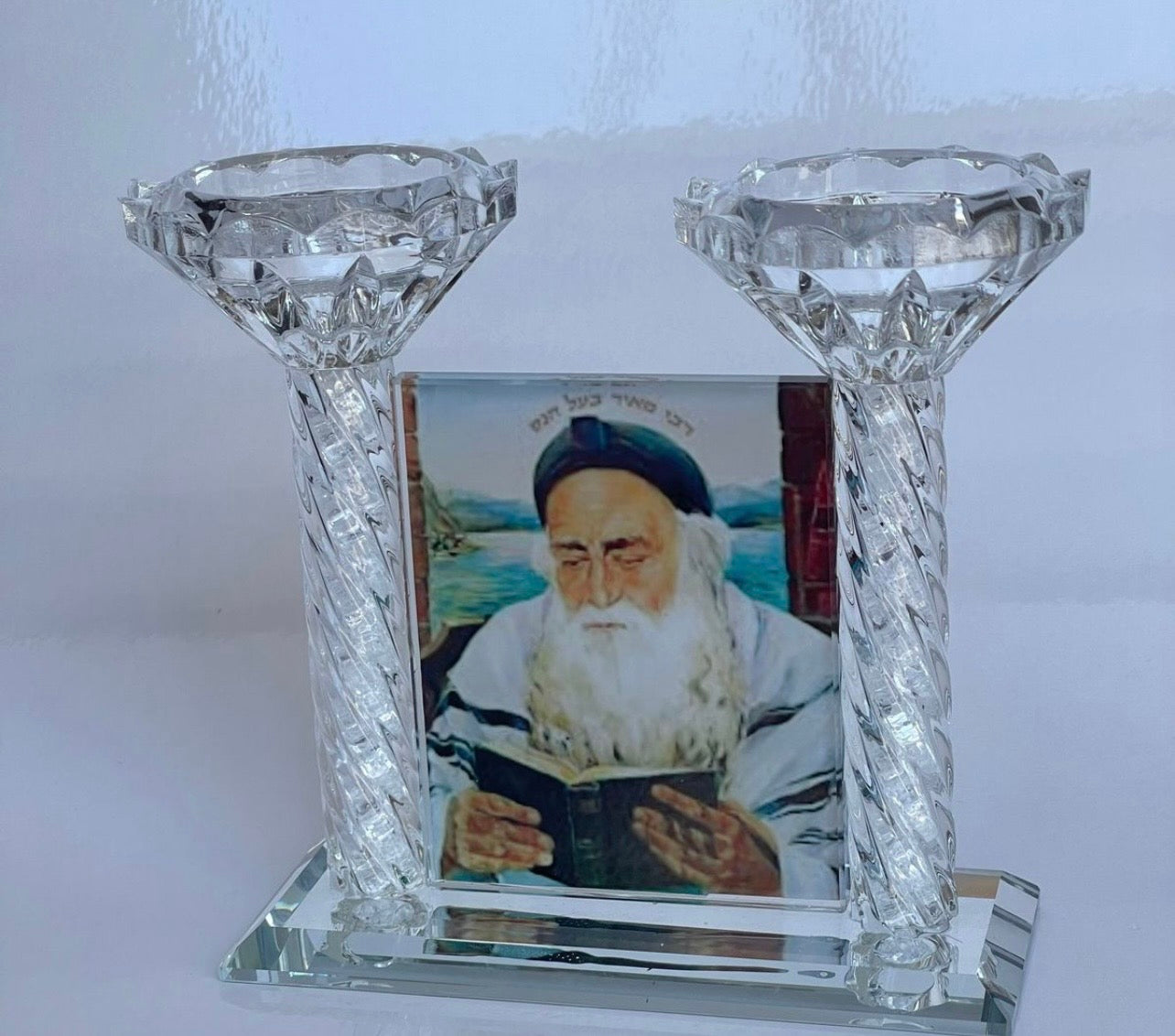 פמוטים לשבת דגם רבי מאיר בעל הנס