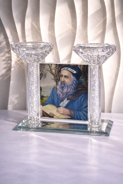 פמוטים לשבת דגם רבי שמעון בר יוחאי